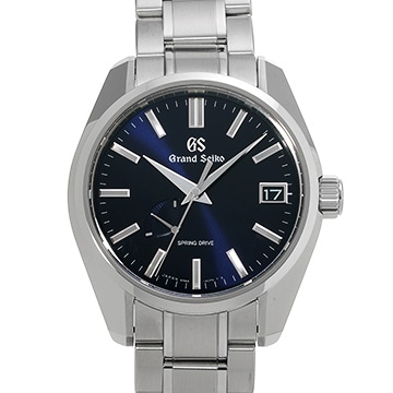 グランドセイコー ヘリテージコレクション スプリングドライブ SBGA375 ミッドナイトブルー メンズ 時計 【中古】【wristwatch】
