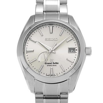 グランドセイコー ヘリテージコレクション スプリングドライブ SBGA001 シルバー メンズ 時計 【中古】【wristwatch】