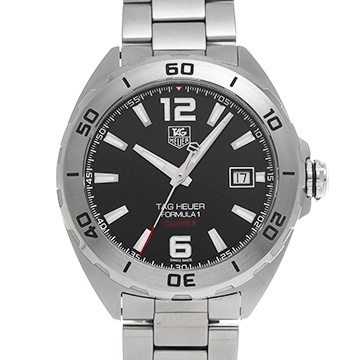 タグ ホイヤー フォーミュラ1 キャリバー5 WAZ2113.BA0875 ブラック メンズ 時計 【中古】【wristwatch】