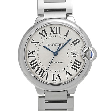 カルティエ バロンブルー W69012Z4 シルバー メンズ 時計 【中古】【wristwatch】