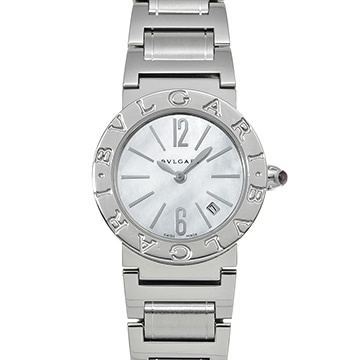 ブルガリ ブルガリブルガリ BBL26S ホワイトシェル レディース 時計 【中古】【wristwatch】