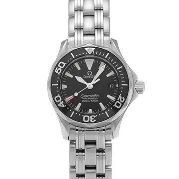 オメガ シーマスター プロフェッショナル 300 2284.50 ブラック レディース 時計 【中古】【wristwatch】