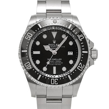 ロレックス シードゥエラー ディープシー 126660 ブラック メンズ 時計 【中古】【wristwatch】