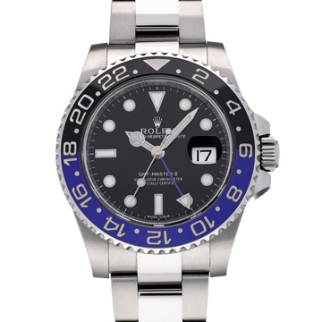 ロレックス GMTマスターII 116710BLNR ブラック メンズ 時計 【中古】【wristwatch】