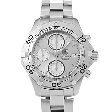 タグ ホイヤー アクアレーサー クロノグラフ  CAF2111.BA0809 シルバー メンズ 時計 【中古】【wristwatch】