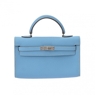 エルメス タイニー ケリー 2WAY セレスト ヴォーエプソン レディース バッグ 【中古】【bag】