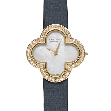 ヴァン クリーフ&アーペル アルハンブラ ミディアム VCARF52800 ホワイトシェル レディース 時計 【中古】【wristwatch】