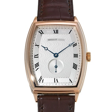 ブレゲ ヘリテージ トノーカンブレ ウォーターフォール 3660BR/12/984 シルバー メンズ 時計 【中古】【wristwatch】