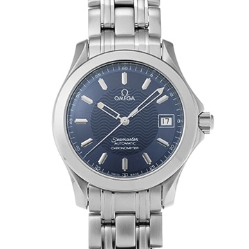 オメガ シーマスター 120  ジャックマイヨール 20thモデル 1500本限定 2501.89 ブルー メンズ 時計 【中古】【wristwatch】