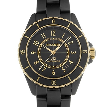 シャネル J12 キャリバー 12.1 38MM H9541 ブラックラッカー メンズ 時計 【中古】【wristwatch】