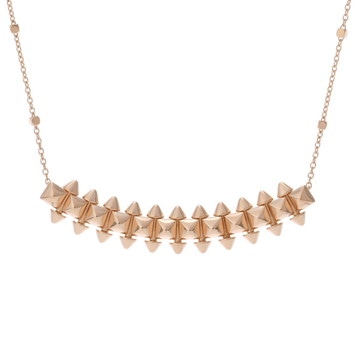 カルティエ クラッシュドゥ ネックレス MM ゴールド K18ピンクゴールド PG レディース ジュエリー 【中古】【jewelry】