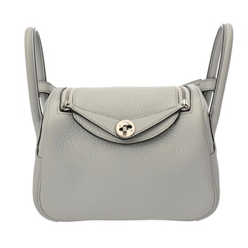 エルメス リンディ ミニ ブループリュム トリヨンクレマンス レディース バッグ 【中古】【bag】