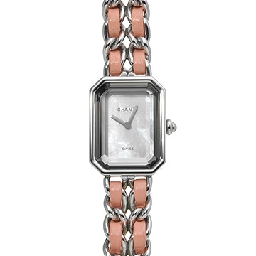 シャネル プルミエール ロック H6359 ホワイトシェル レディース 時計 【中古】【wristwatch】