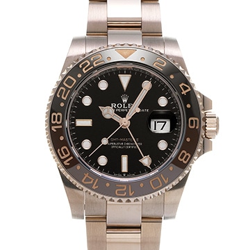 ロレックス GMTマスターII 126715CHNR ブラック メンズ 時計 【中古】【wristwatch】