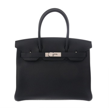 エルメス バーキン 30 ブルーニュイ トゴ レディース バッグ 【中古】【bag】