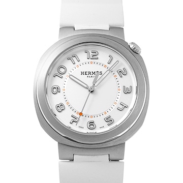 エルメス エルメス カット GM 36 mm W403208WW00 シルバー ユニセックス 時計 【中古】【wristwatch】