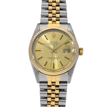 ロレックス デイトジャスト 16013 シャンパン メンズ 時計 【中古】【wristwatch】