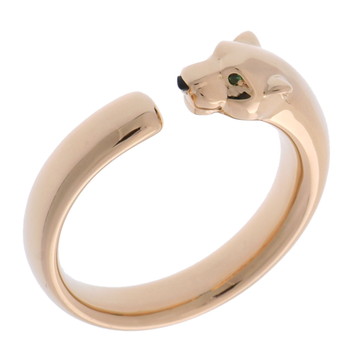 カルティエ パンテール リング スモール #62 ゴールド B4230100 K18イエローゴールド YG ユニセックス ジュエリー 【中古】【jewelry】