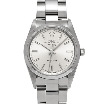 ロレックス エアキング 14000 シルバー メンズ 時計 【中古】【wristwatch】