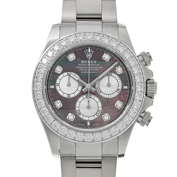 ロレックス コスモグラフ デイトナ 126579RBR ブラックシェル/ダイヤモンド メンズ 時計 【中古】【wristwatch】