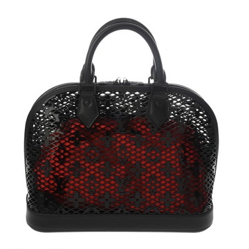 ルイ ヴィトン アルマ PM ブラック/レッド M20355 レザー/レザー/モノグラムレース レディース バッグ 【中古】【bag】