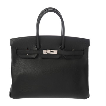 エルメス バーキン 35 ブラック ヴァッシュリエジェ ユニセックス バッグ 【中古】【bag】
