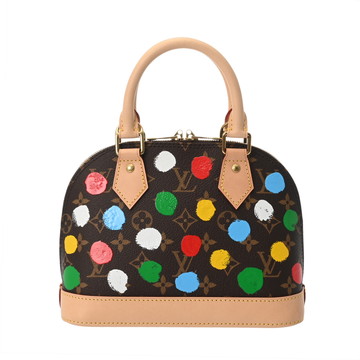 ルイ ヴィトン モノグラムペインテッドドット アルマ BB LV×YK ブラウン M46431 モノグラムキャンバス レディース バッグ 【中古】【bag】