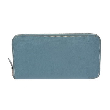 エルメス アザップ ロング ブルージーン ヴォーエプソン レディース 財布 【中古】【purse】