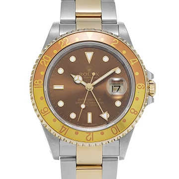 ロレックス GMTマスターII 16713 ブラウン メンズ 時計 【中古】【wristwatch】