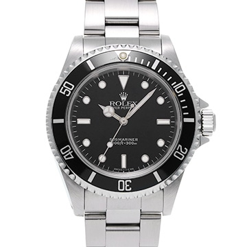 ロレックス サブマリーナ 14060 ブラック メンズ 時計 【中古】【wristwatch】