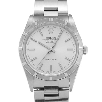 ロレックス エアキング 14010M シルバー メンズ 時計 【中古】【wristwatch】