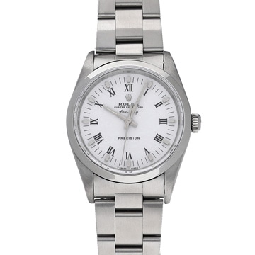 ロレックス エアキング 14000 ホワイト メンズ 時計 【中古】【wristwatch】