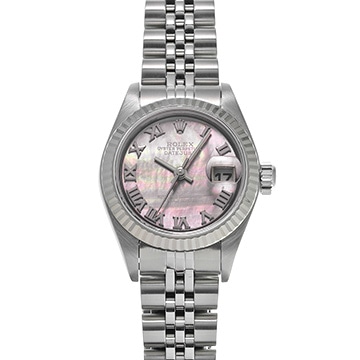 ロレックス デイトジャスト 79174NR ブラックシェル レディース 時計 【中古】【wristwatch】