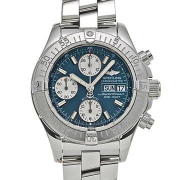ブライトリング クロノ スーパーオーシャン A111C16PRS ブルー/シルバー メンズ 時計 【中古】【wristwatch】