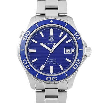 タグ ホイヤー アクアレーサー キャリバー5 WAK2111.BA0830 ブルー メンズ 時計 【中古】【wristwatch】