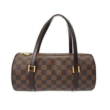 ルイ ヴィトン ダミエ パピヨン 26 エベヌ N51304 ダミエキャンバス レディース バッグ 【中古】【bag】
