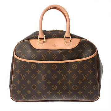 ルイ ヴィトン モノグラム ドーヴィル ブラウン M47270 モノグラムキャンバス レディース バッグ 【中古】【bag】