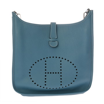 エルメス エヴリン3 GM ブルージーン トリヨンクレマンス レディース バッグ 【中古】【bag】