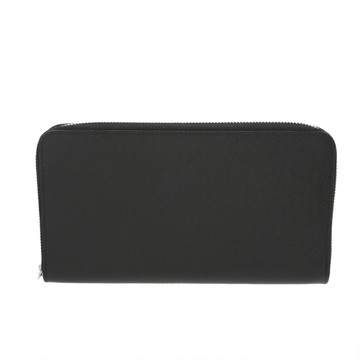 ルイ ヴィトン タイガ ジッピーオーガナイザーNM ノワール M30056 レザー メンズ 財布 【中古】【purse】