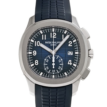 パテック フィリップ アクアノート クロノグラフ 5968G-001 ミッドナイトブルー メンズ 時計 【中古】【wristwatch】