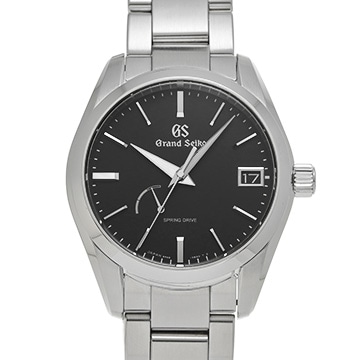 グランドセイコー スプリングドライブ SBGA285 ブラック メンズ 時計 【中古】【wristwatch】