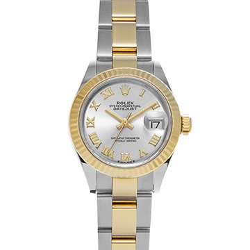 ロレックス レディ デイトジャスト 28 279173 シルバー レディース 時計 【中古】【wristwatch】