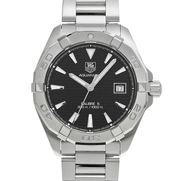タグ ホイヤー アクアレーサー キャリバー5 WAY2110.BA0928 ブラック メンズ 時計 【中古】【wristwatch】