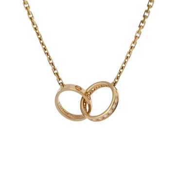 カルティエ ベビーラブ ネックレス ゴールド K18イエローゴールド YG レディース ジュエリー 【中古】【jewelry】