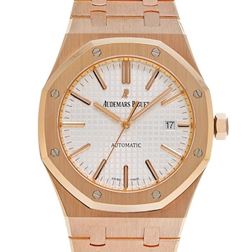 オーデマ ピゲ ロイヤルオーク 15400OR.OO.1220OR.02 シルバー メンズ 時計 【中古】【wristwatch】