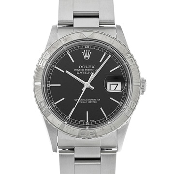 ロレックス デイトジャスト サンダーバード 16264 ブラック メンズ 時計 【中古】【wristwatch】