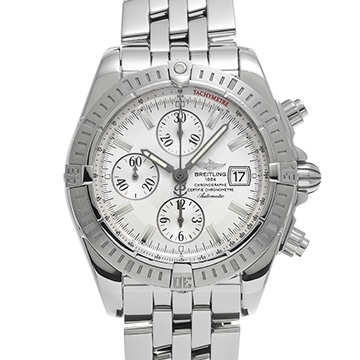 ブライトリング クロノマット エボリューション A13356 シルバー メンズ 時計 【中古】【wristwatch】