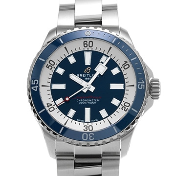 ブライトリング スーパーオーシャン オートマチック 42 A17375E71C1A1 ブルー メンズ 時計 【中古】【wristwatch】