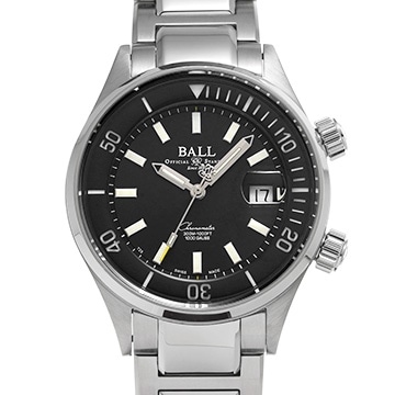 ボールウォッチ エンジニアマスター　ダイバークロノメーター DM2280A-S1CJ-BKR ブラック メンズ 時計 【中古】【wristwatch】