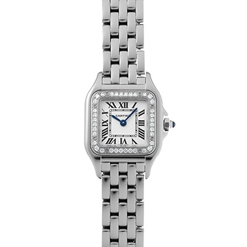 カルティエ パンテール ドゥ カルティエ SM W4PN0007 シルバー レディース 時計 【中古】【wristwatch】